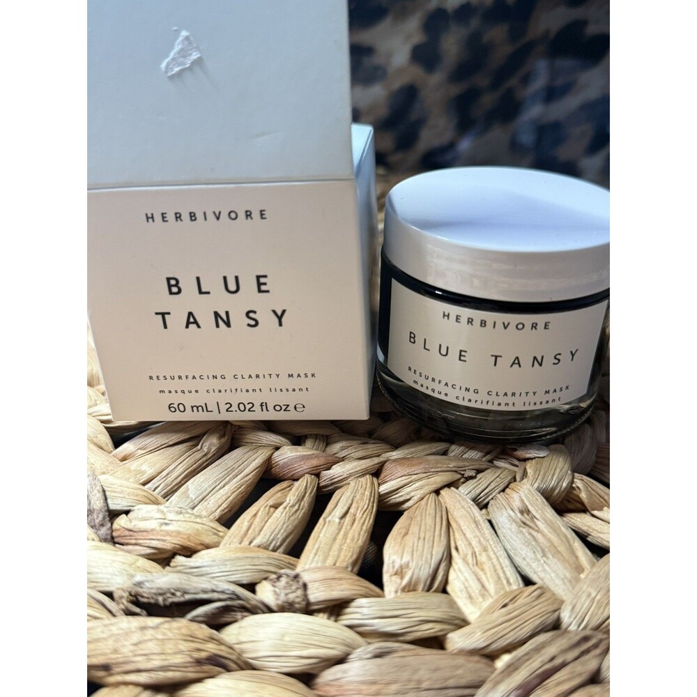 Herbivore Blue Tansy Invisible Pores Resurfacing Clarity Mask/NIB/$58 retail